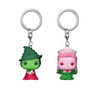 Funko Pop! Keychain: Wicked - Glinda & Elphaba - 2 Pack - Figurine en Vinyle de Collection - Idée Cadeau - Produit Officiel - Jouets pour Enfants et Adultes - Figurine modèle pour collectionneurs