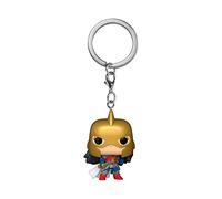 Funko Pop! Keychain: WW 80th-Wonder Woman - (Flashpoint) - DC Comics - Mini-figurine en Vinyle à Collectionner Porte-clés Fantaisie - Cadeau de Noël - Idée de Cadeau - Produits Officiels