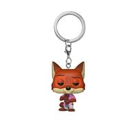 Funko Pop! Keychain: Zootopia 2- Nick Wilde - Mini-Figurine en Vinyle à Collectionner Porte-clés Fantaisie - Cadeau de Noël - Idée de Cadeau