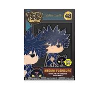 Funko Pop! Large Enamel Pin ANIME: Jujutsu Kaisen -Megumi Fushiguro Pin en Émail - Broche Fantaisie Mignonne à Collectionner - pour les Sacs à Dos et Sacs - Idée de Cadeau