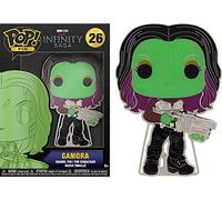 Funko Pop! Large Enamel Pin Marvel Infinity Saga: Gamora Chase - Gamora - Avengers Infinity War Pin en Émail - Broche Fantaisie Mignonne à Collectionner - pour les Sacs à Dos et Sacs