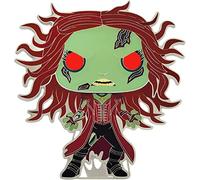Funko Pop! Large Enamel Pin MARVEL: Marvel - Scarlet Witch - What If - ZOMBIE WANDA MAXIMOFF - Marvel What If Pin en Émail - Broche Fantaisie Mignonne à Collectionner - pour les Sacs à Dos