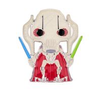 Funko Pop! Large Enamel Pin Star Wars: General Grievous Chase - Général GrievousPin en Émail - Broche Fantaisie Mignonne à Collectionner - pour Les Sacs à Dos et Sacs