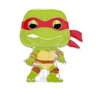 Funko Pop! Large Enamel Pin Teenage Mutant Ninja Turtles (TMNT) : Raphael Pin en Émail - Broche Fantaisie Mignonne à Collectionner - pour Les Sacs à Dos et Sacs - Idée de Cadeau - TV Fans