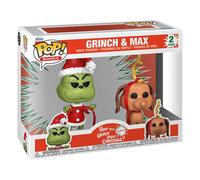 Funko Pop Livres Le Grinch Avec Max 2PK - Comment Le Grinch A Volé Noël