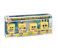 Funko Pop! Spongebob Emea Television Figure 4 Pack 9 Cm Jaune