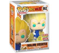 Funko Pop! Majin Vegeta Glow in The Dark Nº862 Dragon Ball Z | Figurine de Vinyle Exclusive | Brille dans le Noir | À Collectionner