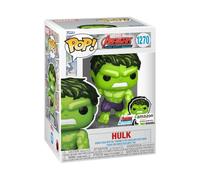 Funko Pop! Marvel: A60- Comic Hulk With Enamel Pin - Marvel Comics- Exclusivité Amazon - Figurine en Vinyle à Collectionner - Idée de Cadeau - Produits Officiels - Comic Books Fans
