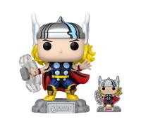 Funko Pop! Marvel: A60- Comic Thor with Enamel Pin - Marvel Comics- Exclusivité Amazon - Figurine en Vinyle à Collectionner - Idée de Cadeau - Produits Officiels - Comic Books Fans