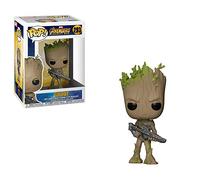 Funko Pop! Marvel: Avengers Infinity War - Groot With Blaster - Figurine en Vinyle à Collectionner - Idée de Cadeau - Produits Officiels - Jouets pour les Enfants et Adultes - Movies Fans