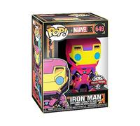 Funko Pop! Marvel: Black Light - Iron Man - Marvel Comics- Figurine en Vinyle à Collectionner - Idée de Cadeau - Produits Officiels - Jouets pour les Enfants et Adultes - Comic Books Fans
