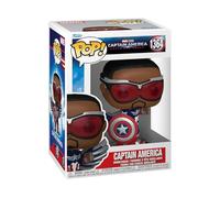 Funko Pop Marvel: Captain America: Brave New World - Captain America - Collectible Vinyl Figure - Gift Idea - Official Products - Toys for Kids and Adults - Movies Fans