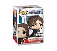 Funko Pop! Marvel: Civil War Build A Scene - Winter Soldier - Bucky 6th - Captain America- Exclusivité Amazon - Figurine en Vinyle à Collectionner - Idée de Cadeau - Produits Officiels