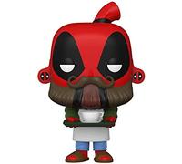 Funko - Figurine Pop! Marvel Deadpool 30th Coffee Barista - Vinyle à collectionner - Idée cadeau