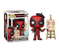 Figurine Funko Pop - Deadpool [Marvel] N°887 - Deadpool Artiste (56442)