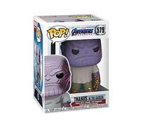 Funko Pop! Marvel: Endgame - Casual Thanos with Gauntlet - Avengers - Figurine en Vinyle à Collectionner - Idée de Cadeau - Produits Officiels - Jouets pour Les Enfants et Adultes - Movies Fans