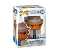 Funko Pop! Marvel: Fantastic Four 2025 - The Thing (Trench Coat) - Exclusivité Amazon - Figurine en Vinyle à Collectionner - Idée de Cadeau - Movies Fans
