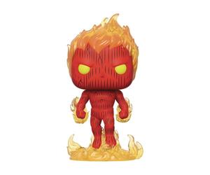 Funko Pop! Marvel: Fantastic Four - The Human Torch Torch - Figurine en Vinyle à Collectionner - Idée de Cadeau - Produits Officiels - Jouets pour Les Enfants et Adultes - Comic Books Fans