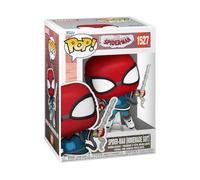 Funko Pop! Marvel: Friendly Neighborhood Spider-Man - Peter Parker - Proto Suit Spider-Man - Animated Spiderman TV - Idée de Cadeau - Cartoons Fans