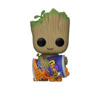 Funko Pop! Marvel: Guardians of The Galaxy - Groot - 1/6 Odds for Rare Chase Varianteese Puffs - Groot Shorts - Figurine en Vinyle à Collectionner - Idée de Cadeau - Produits Officiels - TV Fans