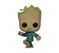Funko Pop! Marvel: Guardians Of The Galaxy - Groot PJs - (dancing) - Groot Shorts - Figurine en Vinyle à Collectionner - Idée de Cadeau - Produits Officiels - Jouets pour les Enfants et Adultes
