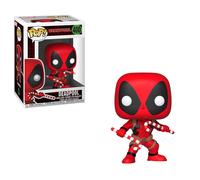 FUNKO Pop Marvel: Holiday - Deadpool W/ Candy Canes
