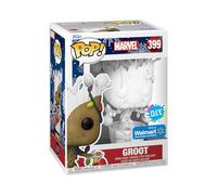 Funko Pop! Marvel Holiday - Groot (DIY) - Figurine en Vinyle Blanche à Collectionner - Idée Cadeau - Produit Officiel Marvel Comics - Jouet pour Enfants et Adultes