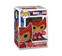 Funko Pop! Marvel: Holiday - Scarlet Witch - Marvel Comics - Figurine en Vinyle à Collectionner - Idée de Cadeau - Produits Officiels - Jouets pour les Enfants et Adultes - Comic Books Fans