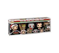 Funko Pop! Marvel: Holiday - Starlord, Groot, Drax, Mantis and Rocket Raccoon - Guardians of The Galaxy 5 Pack - Marvel Comics- Exclusivité Amazon - Figurine en Vinyle à Collectionner