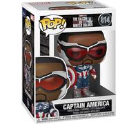 Funko Pop! Marvel: The Falcon & Winter Soldier - Captain Falcon America - The Falcon And The Winter Soldier - Figurine en Vinyle à Collectionner - Idée de Cadeau - Produits Officiels - TV Fans