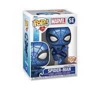 Funko Pop! Marvel: Make A Wish 2022 - Spider-Man - (Metallic) - Marvel Comics- Figurine en Vinyle à Collectionner - Idée de Cadeau - Produits Officiels - Jouets pour Les Enfants et Adultes