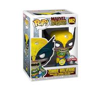 Funko Pop! Marvel: Marvel Zombies - Wolverine - Brille dans Le Noir - Figurine en Vinyle à Collectionner - Idée de Cadeau - Produits Officiels - Jouets pour Les Enfants et Adultes - Movies Fans