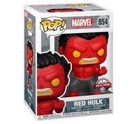 Funko POP! Marvel Red Hulk Vinyl Figur with Chase Variant - Special Edition Exclusive 854