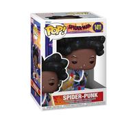 Funko Pop! Marvel: Spider-Man Across The Spider-Verse - Spider-Punk - Démasqué - Spiderman Into The Spiderverse 2 - Figurine en Vinyle à Collectionner - Idée de Cadeau - Produits Officiels