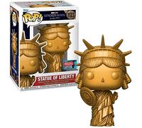 Funko Pop ! Marvel : Spider-Man : No Way Home - Lady Liberty with Shield - Spider-Man - Exclusivité Amazon - Figurine en Vinyle à Collectionner - Idée Cadeau - Produit Officiel - Jouets pour Enfants