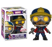 FUNKO Pop Marvel Star Lord Classic 395 Gotg Special Édition Autocollant