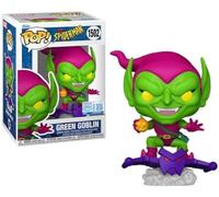 Funko Pop Marvel The Animated Series - Spider-Man Green Goblin #1502 | Figurine en vinyle à collectionner | Méchant classique de la série animée des années 90 | Produit officiel Marvel