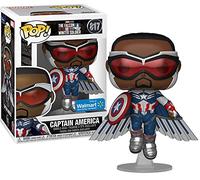 Funko Pop! Marvel: The Falcon & Winter Soldier - Captain Falcon America - (WMT) - The Falcon And The Winter Soldier - Figurine en Vinyle à Collectionner - Idée de Cadeau - Produits Officiels