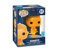 FUNKO POP ! - MARVEL - The Infinity Saga Hawkeye Orange #51 Art Series