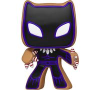 Funko Pop Marvel: Vacances Pain D’Épice Noir Panther Vinyle Figurine