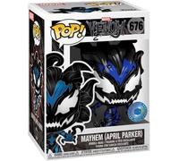 Funko Pop Marvel: Venom Mayhem April Parker #676 + Pop Protector