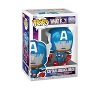 Funko Pop! Marvel: What If - Captain America- Figurine en Vinyle à Collectionner - Idée de Cadeau - Produits Officiels - Superheroes Fans