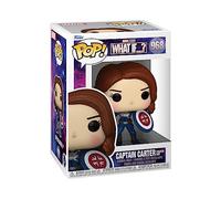 Funko Pop! Marvel - What If - Captain Carter - Marvel What If - Figurine en Vinyle à Collectionner - Idée de Cadeau - Produits Officiels - Jouets pour Les Enfants et Adultes - TV Fans