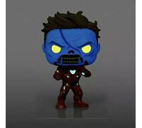 Funko Pop! Marvel - What If - Zombie Iron Man - Brille dans Le Noir - Marvel What If - Figurine en Vinyle à Collectionner - Idée de Cadeau - Produits Officiels - Jouets pour Les Enfants et Adultes