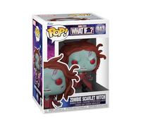 Funko Pop! Marvel - What If - Zombie Scarlet Witch - Marvel What If- Figurine en Vinyle à Collectionner - Idée de Cadeau - Produits Officiels - Jouets pour Les Enfants et Adultes - TV Fans