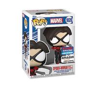 Funko Pop! Marvel: Year of The Spider - Spider-Woman - (Mattie) - Marvel Comics - Exclusivité Amazon - Figurine en Vinyle à Collectionner - Idée de Cadeau - Produits Officiels