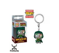 Marvel Zombies porte-clés Pocket POP Vinyl Dr. Doom 4cm bobble-head 543859
