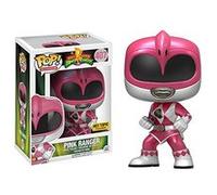 Funko Pop Mighty Morphin Power Rangers, Pink Ranger Metallic Exclusive Vinyl Figure NC G