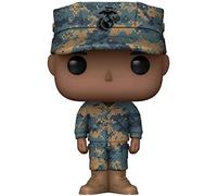 Funko POP! Military: Marine Male - A - U.S. Marine Corps - Figurine en Vinyle à Collectionner - Idée de Cadeau - Produits Officiels - Jouets pour les Enfants et Adultes
