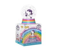Funko Pop! Mini globes à paillettes : My Little Pony - Rarity - Figurine de collection en vinyle - Idée cadeau - Produit officiel - Jouets pour enfants et adultes - Fans de dessins animés - Figurine